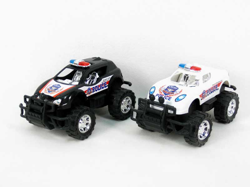 Friction Police Car(2S2C) toys