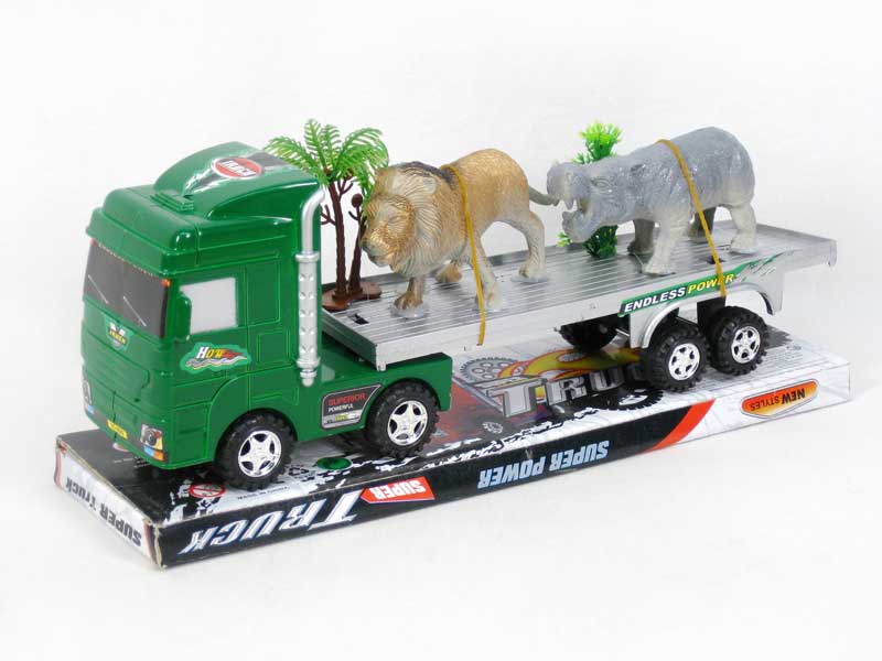 Friction Trck Tow Free Wheel Animal(3C) toys