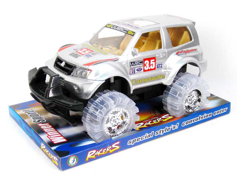 Friction Cross-country Car W/L(3C) toys
