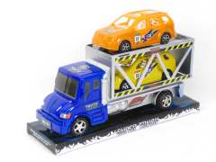 Friction Truck Tow Two Cars