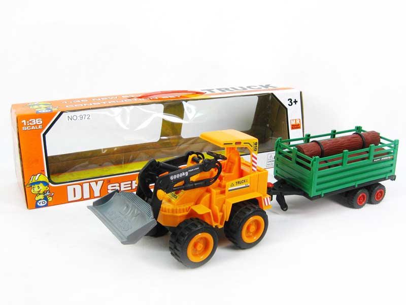 Friction Construction Truck(2S) toys