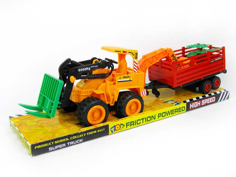 Friction Construction Truck(2S) toys