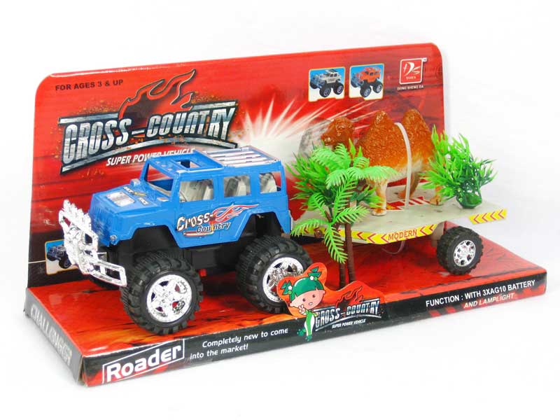 Friction Tow Truck W/L(4C) toys