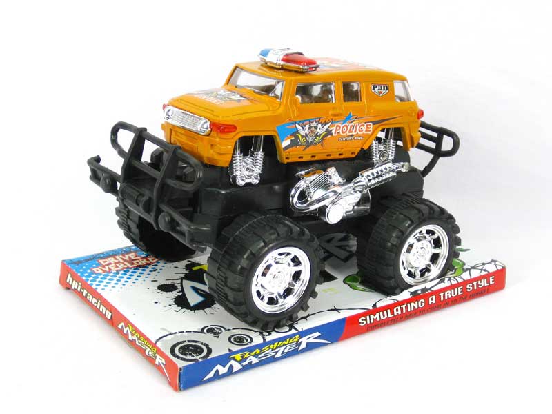 Friction Cross-country Police Car toys