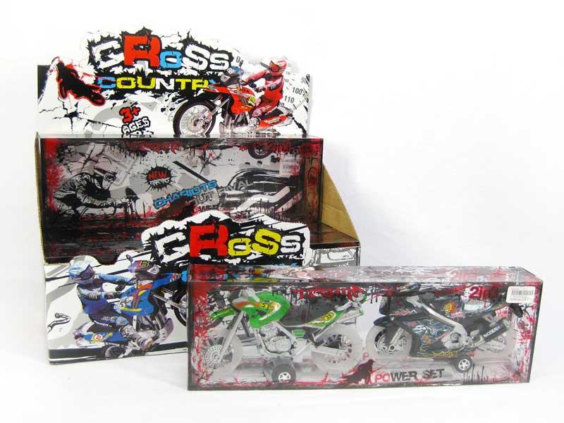 Friction Motorcycle W/IC(6in1) toys