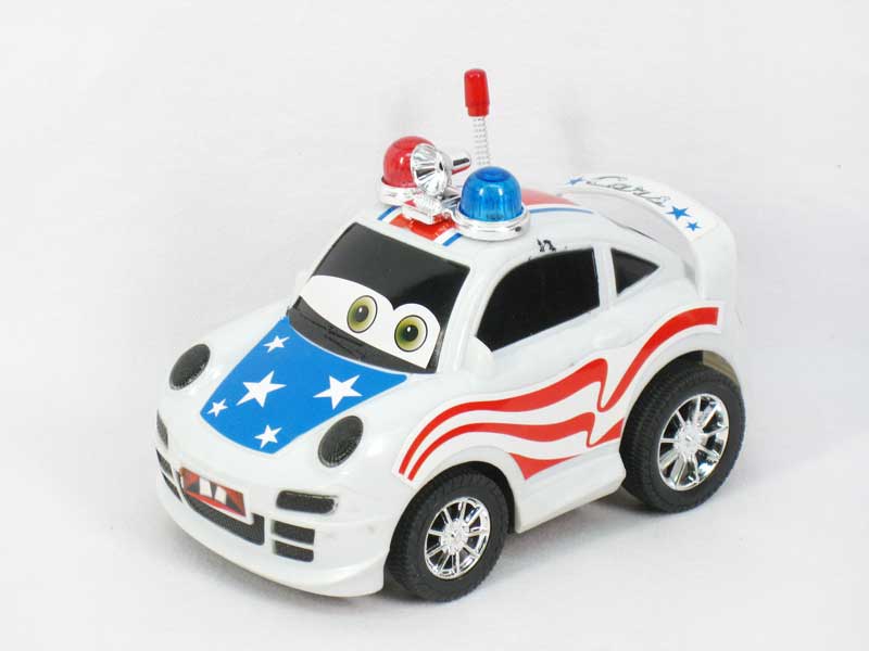 Friction Police Car toys