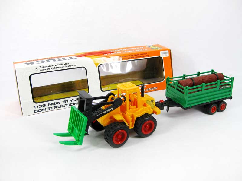 1:36 Friction Construction Truck(2S) toys