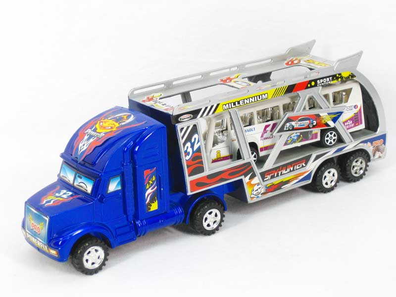 Friction Tow Bus toys