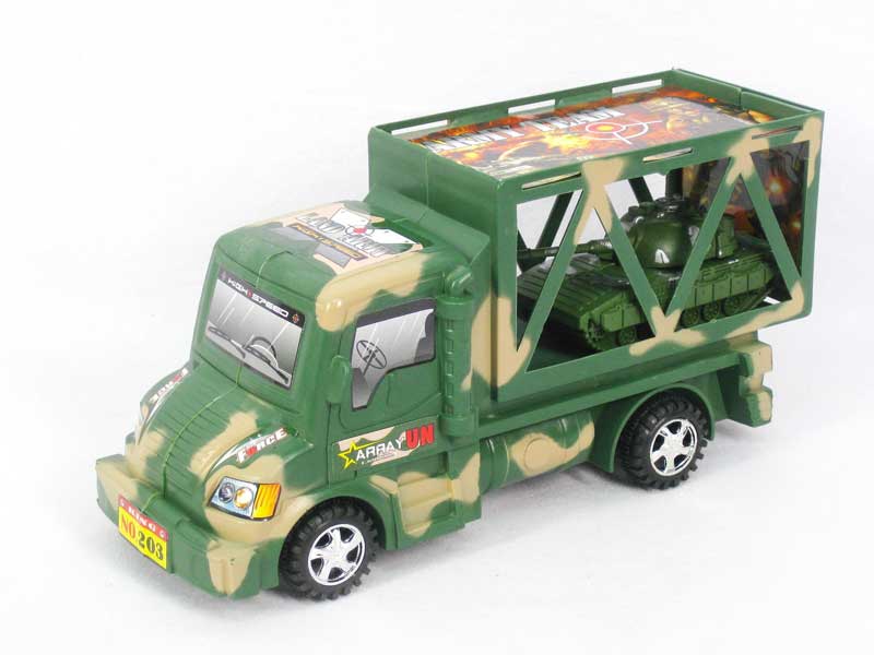 Friction Car Tow Tank toys