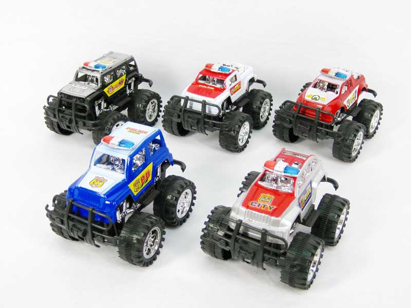 Friction Cross-Country Police Car(6S) toys