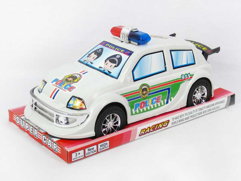 Friction Police Car toys