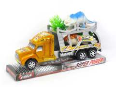 Friction Truck Tow Dinosuurs(3C) toys
