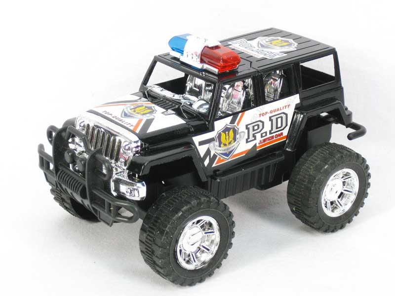 Friction Jeep Police Car(2C) toys