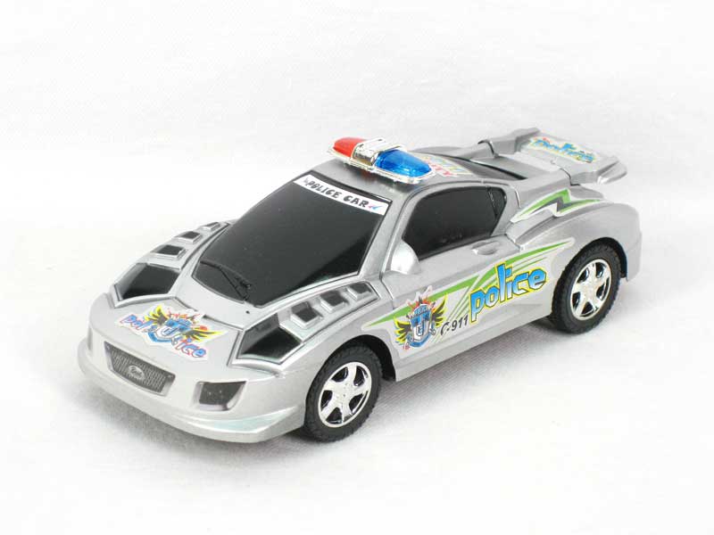 Friction Police Car(4C) toys