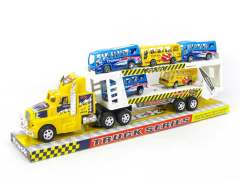 Friction Double Deck Trailer toys