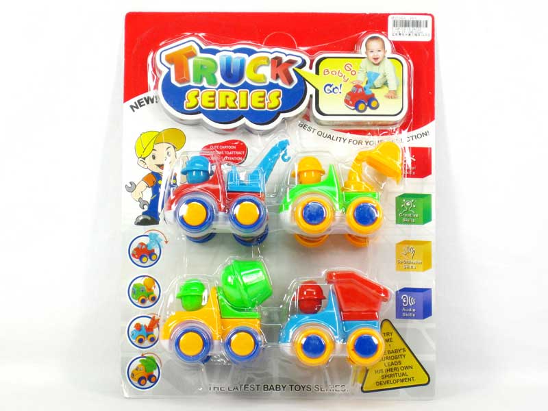 Friction Power Construction Car(4in1) toys