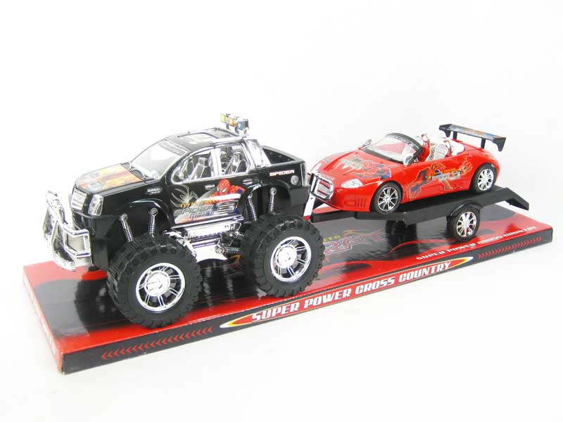 Friction Cross-country Tow Truck(2C) toys