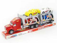 Friction Double Deck Trailer(3C) toys