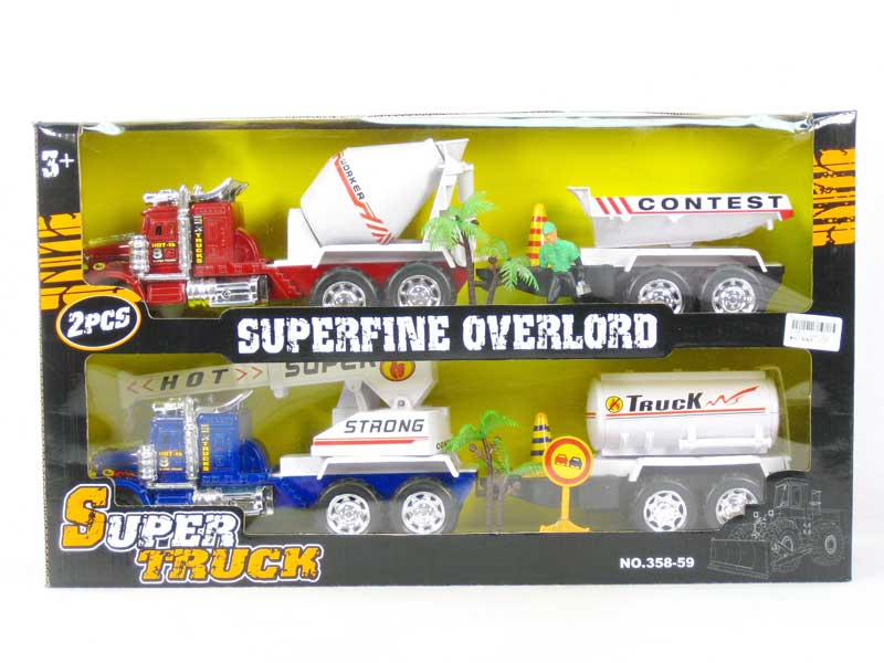 Friction Construction Car(2in1) toys
