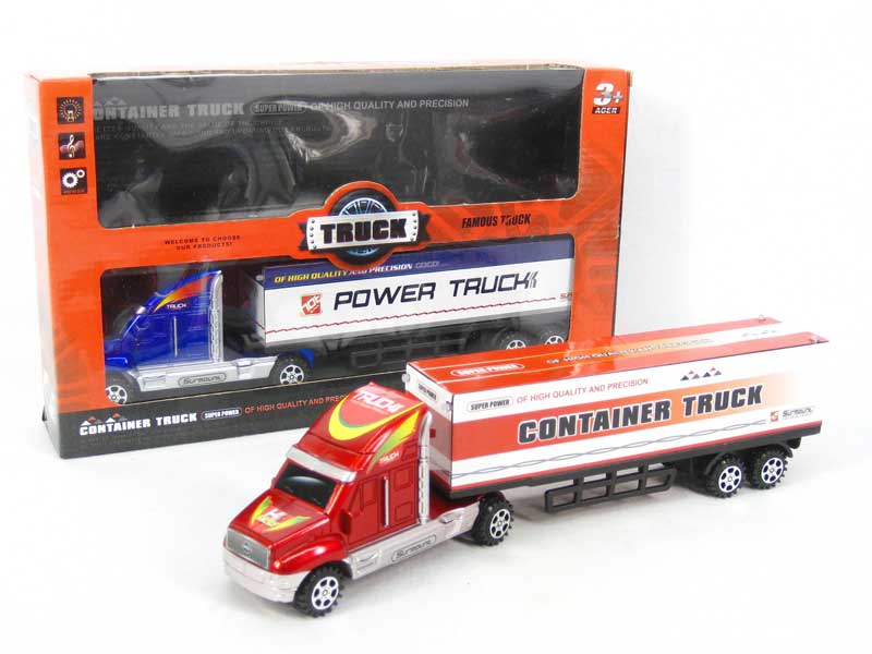 Friction Container Truck W/L_M(2in1) toys