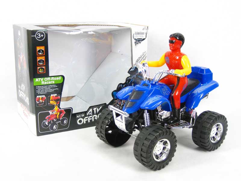 Friction Motorcycle W/L_M(2C) toys