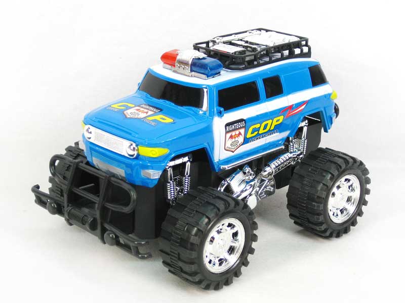 Friction Cross-country Police Car(2C) toys