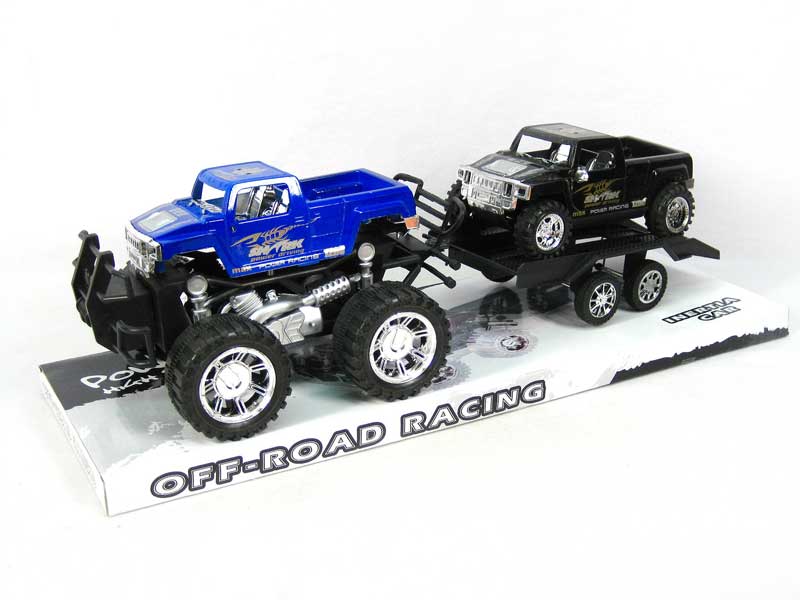 Friction Cross-country  Tow Truck(4C) toys
