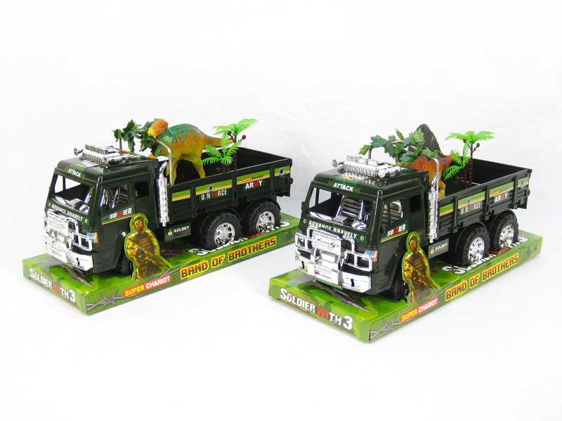 Friction Military Truck(2S) toys