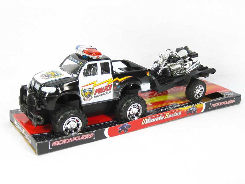 Friction Cross-country Police Car toys