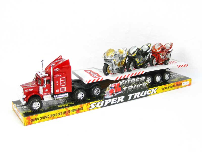 Friction Tow Free Wheel Motorcycle(3C) toys