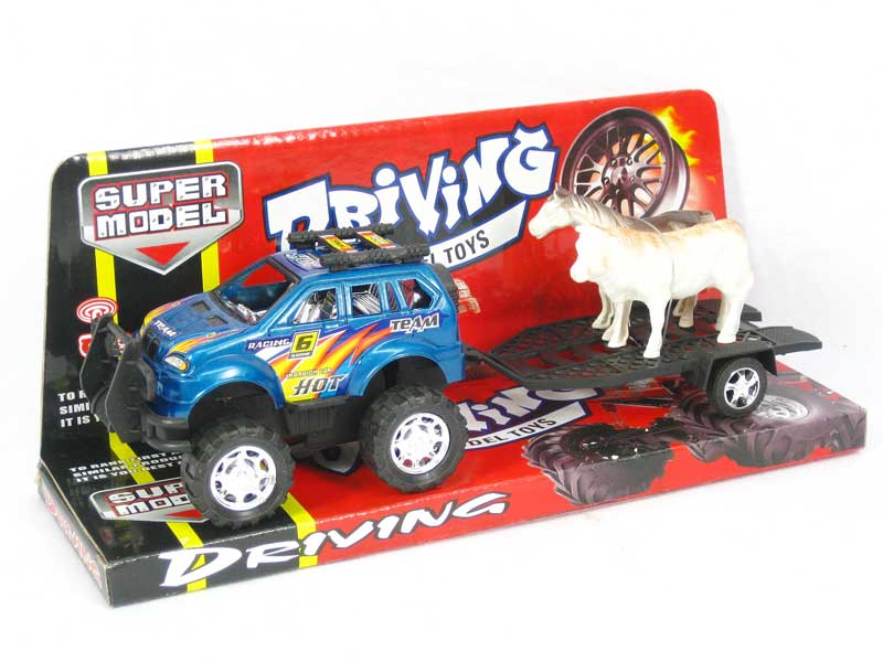 Friction Cross-country  Tow Truck(4C) toys
