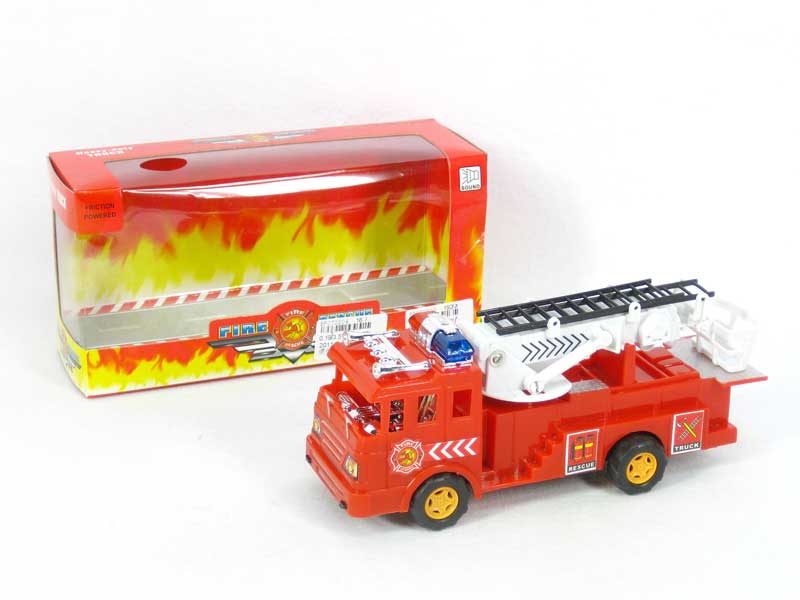 Friction Fire Engine W/IC toys