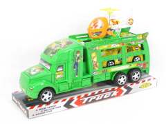 Friction Double Deck Trailer toys