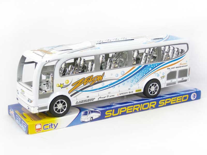 Friction Bus toys