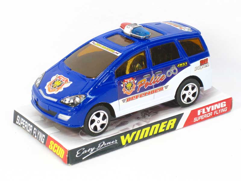Friction  Police Car(2S4C) toys