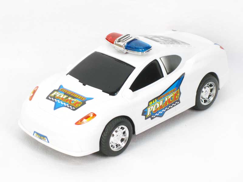 Friction  Police Car W/L toys