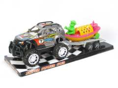 Friction Cross-country Tow Boat(2S2C) toys