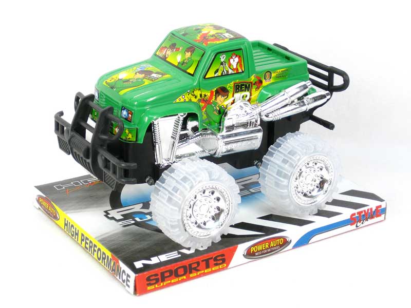 Friction Cross-country Car W/L_M toys