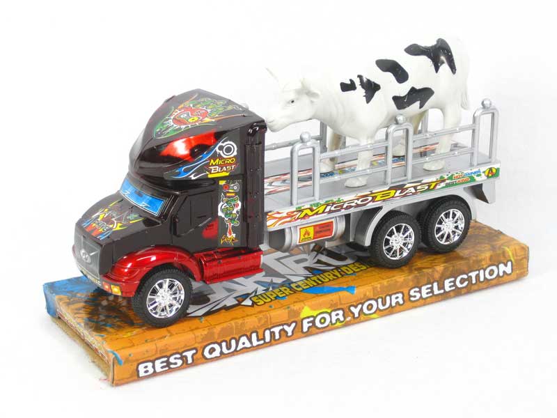 Friction Truck Tow Cow(2C) toys