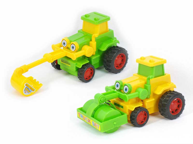 Friction Construction Truck(2S2C) toys