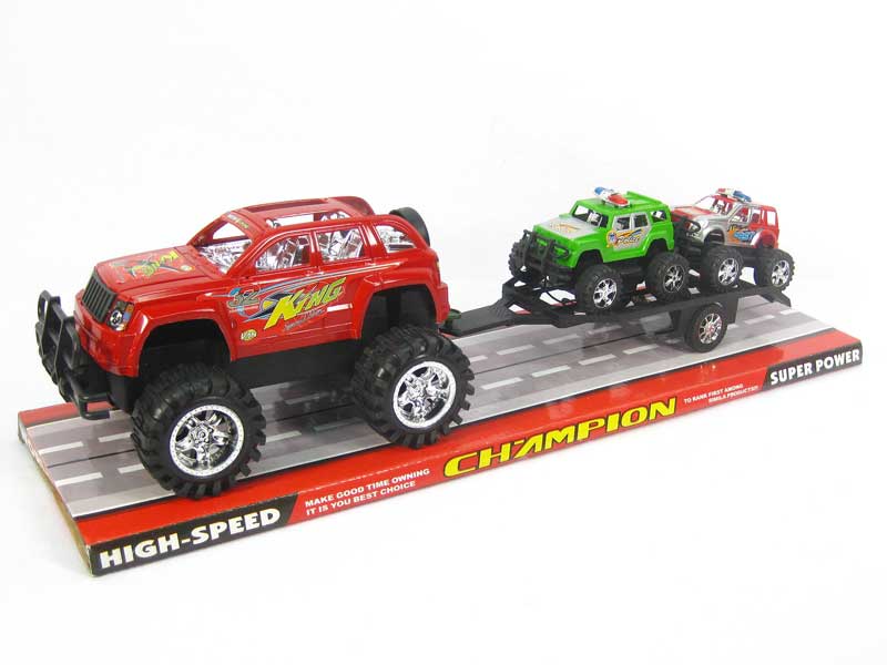 Friction Cross-country Tow Truck(2C) toys