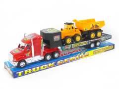 Friction Truck Tow Free Wheel Construction Truck(3C) toys