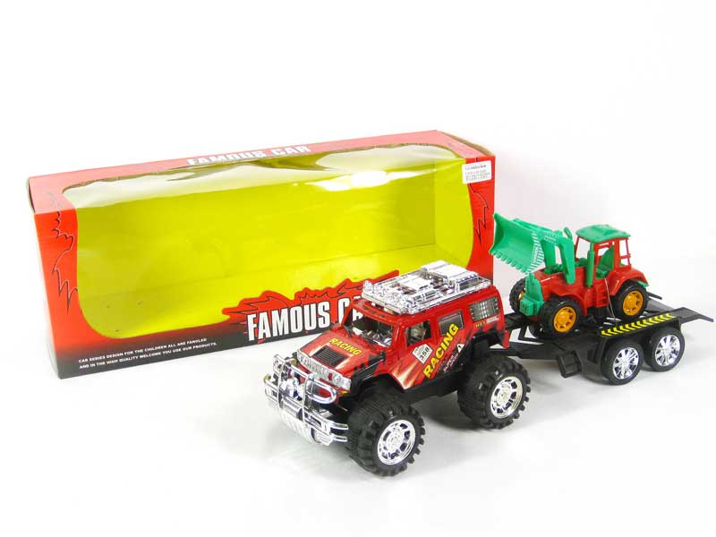 Friction Cross-country Tow Truck(2S2C) toys