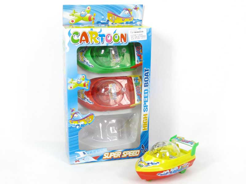 Friction Boat(3in1) toys
