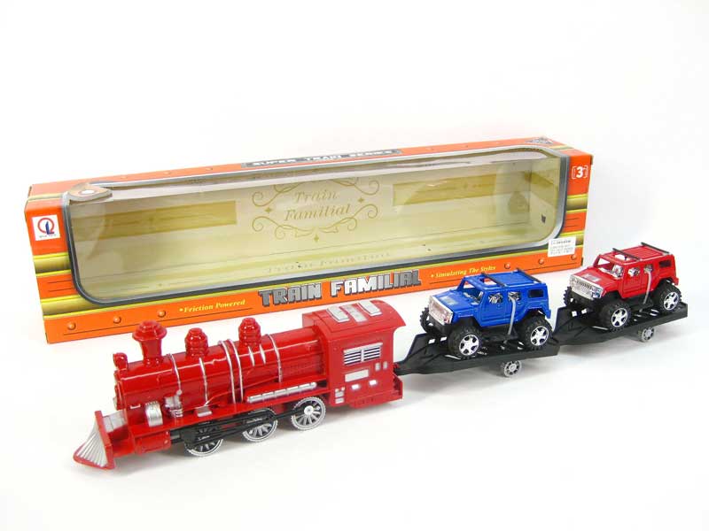 Friction Train Tow Pull Back Car(2C) toys