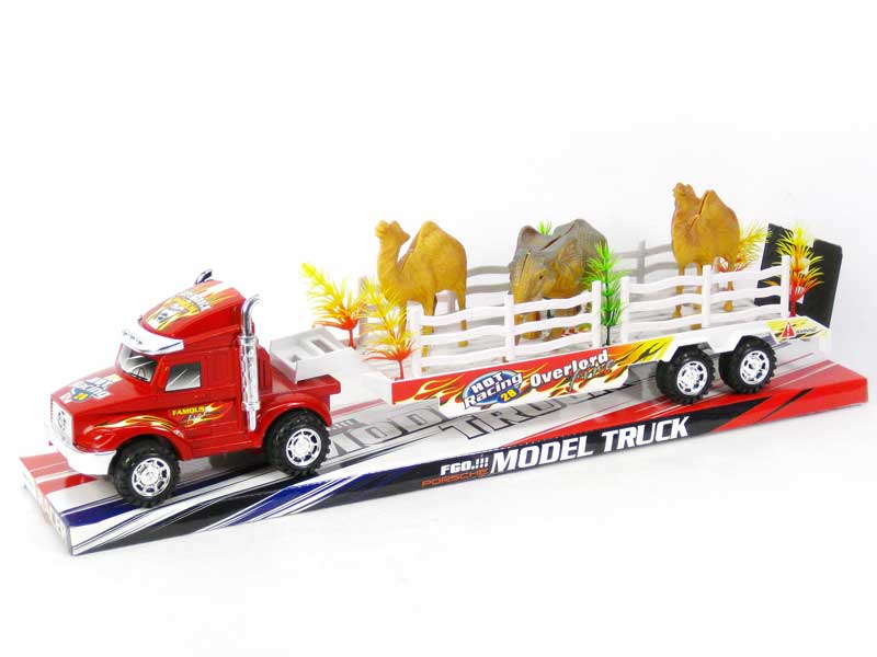 Friction Tow Truck Animal(2S) toys