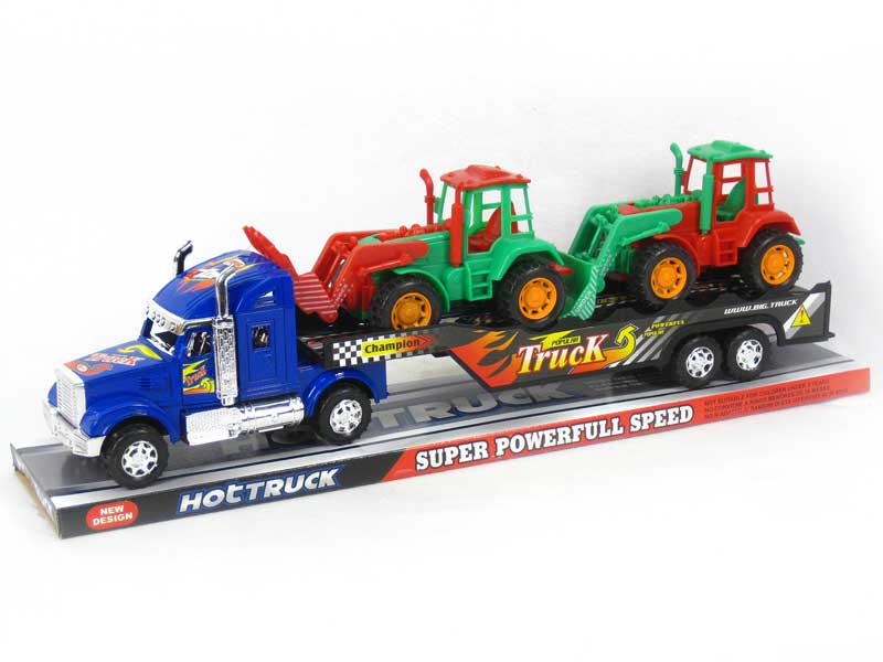 Friction Truck Tow Free Wheel Farmer Truck(3C) toys