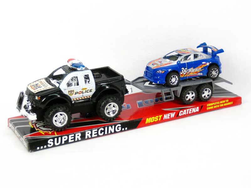 Friction Truck Tow Pull Back Racing Car(2C) toys