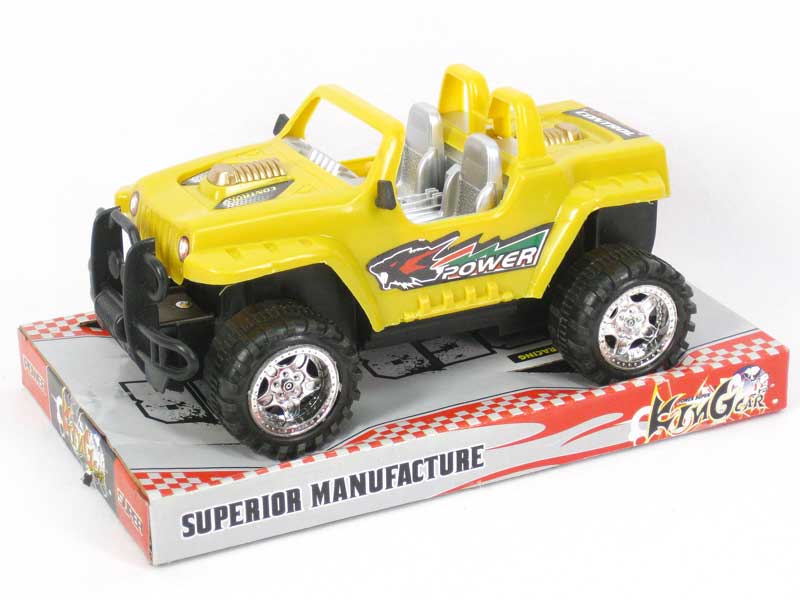 Friction Power Jeep toys