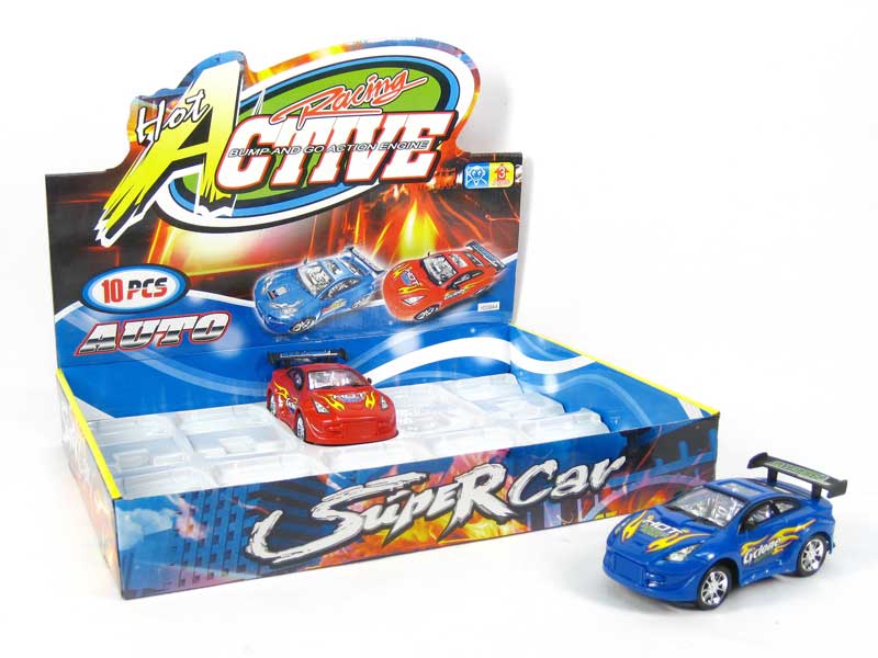 Friction Sports Car(10in1) toys